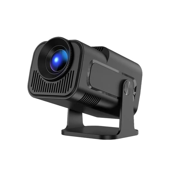 Mini projektor, 720P upplösning, 12000 lumen ljusstyrka,HY320 Mini, EU-kontakt
