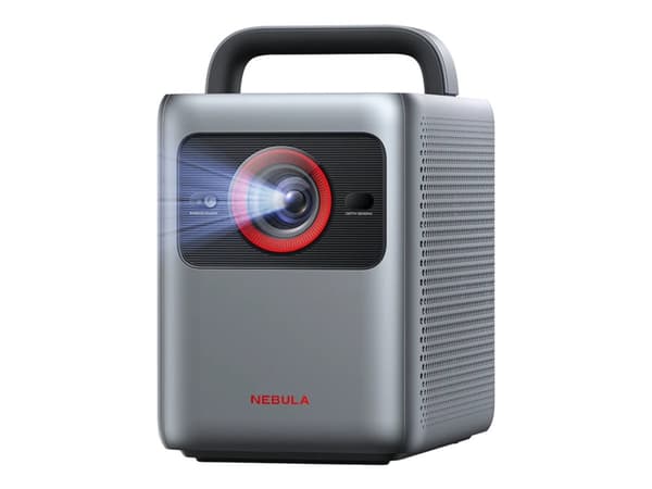Nebula Cosmos 4K SE - DLP-projektor - laser/LED - 1800 lumen - 3840 x 2160 - 16:9 - 4K - Wi-Fi / Bluetooth - grå Rostfritt stål