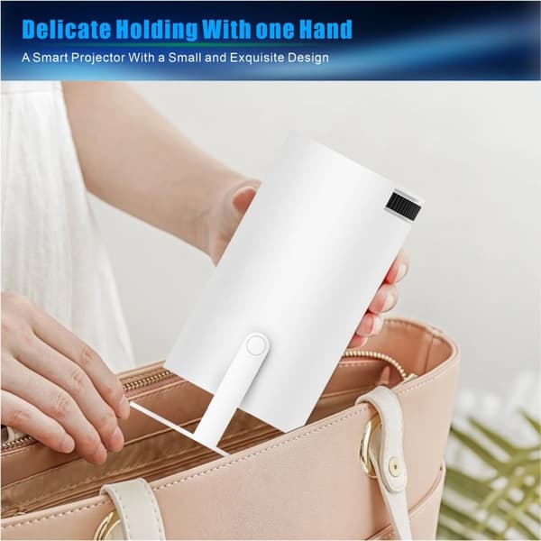 PRO-projektor Android 11.0 2.4G 5G WiFi 6 Bluetooth 5.0 1280*720P hjemmebiograf