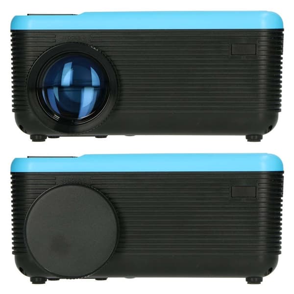 Lenco LCD-projektori, jossa on DVD-soitin ja Bluetooth® Sininen