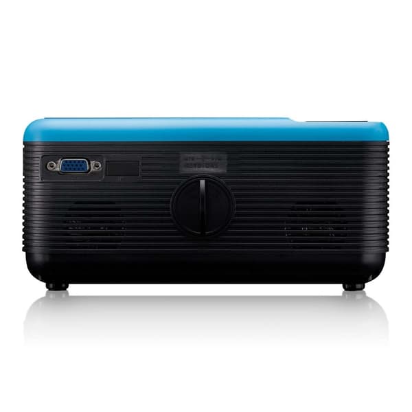 Lenco LCD-projektori, jossa on DVD-soitin ja Bluetooth® Sininen