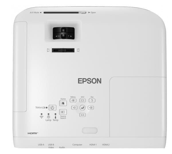 Epson EB-X49 dataprojektor Desktopprojektor 3600 ANSI lumen 3LCD XGA (1024x768) Hvid