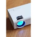 Miniatyrbild 11 av 11: Lenco LCD-projektor med hög upplösning, stödjer Full HD 1080P-innehåll Vit