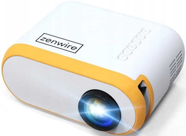 Projektor Zenwire MINI PROJECTOR LED PRZENOŚNY MAŁY RZUTNIK FULL HD TV HDMI 3000 lm Zenwire d300