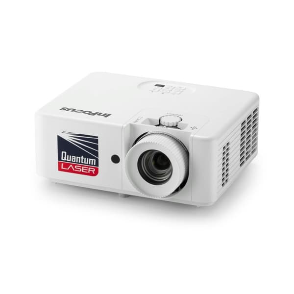 InFocus IN1028SL Nemesis II-projektor med 5.000 lumen, laserteknik & 360° projektion för företag Vit