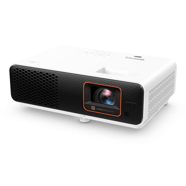 BenQ X500i 4K-spelprojektor med 2200 ANSI-lumen, 84 % DCI-P3-färgskala och minimal fördröjning vid inmatning