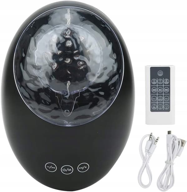 LED STAR Projektor Natlys FJERNBETJENING MUSIK