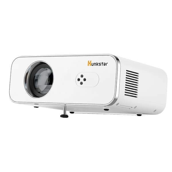Projektor, 1000 ANSI Lumen, Nativ 1080P-upplösning,Hunkstar P3