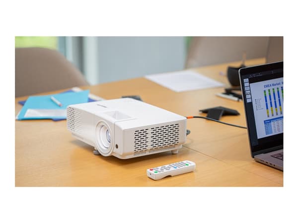 Philips ProPix PRX650 - DLP-projektor - UHP - portabel - 3D - 4000 ANSI-lumen - WXGA (1280 x 800) - 16:10