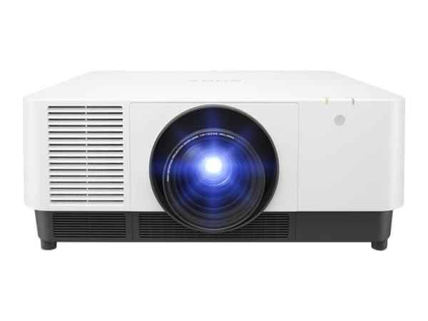 Sony WUXGA 10,000lm laser installation projector with lens - white Valkoinen