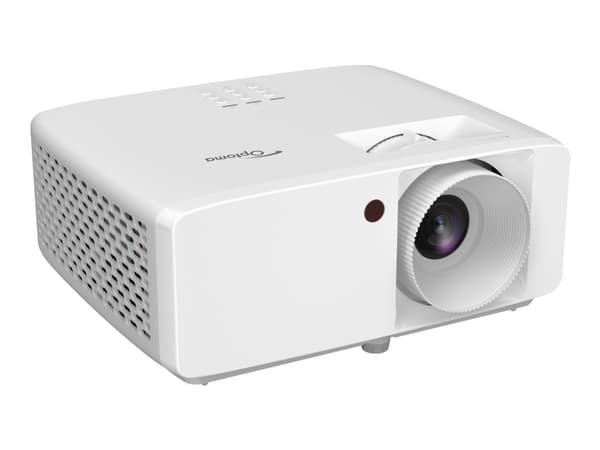 Optoma ZW350E, 4000 ANSI lumenia, DLP, WXGA (1280x800), 300000:1, 16:10, 508 - 7620 mm (20 - 300") Valkoinen