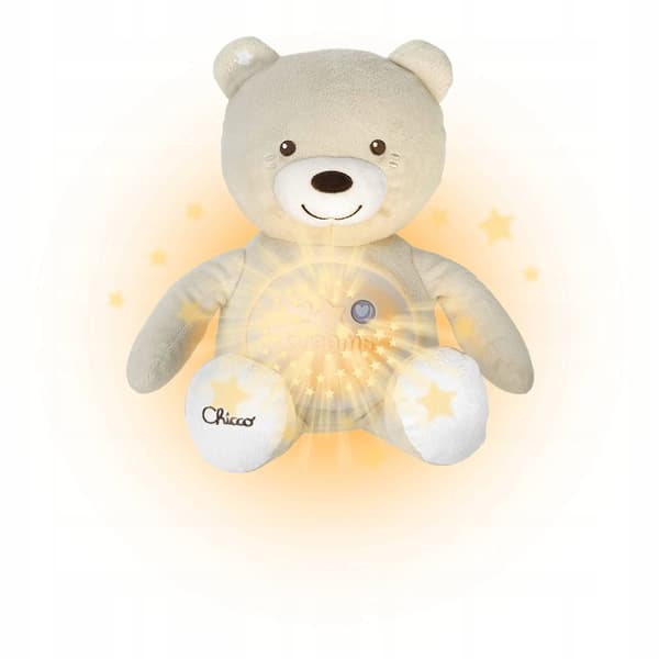 CHICCO PROJEKTOR NATLAMPE BAMSE MED PROJEKTOR 3I1 + VUGGEVISER