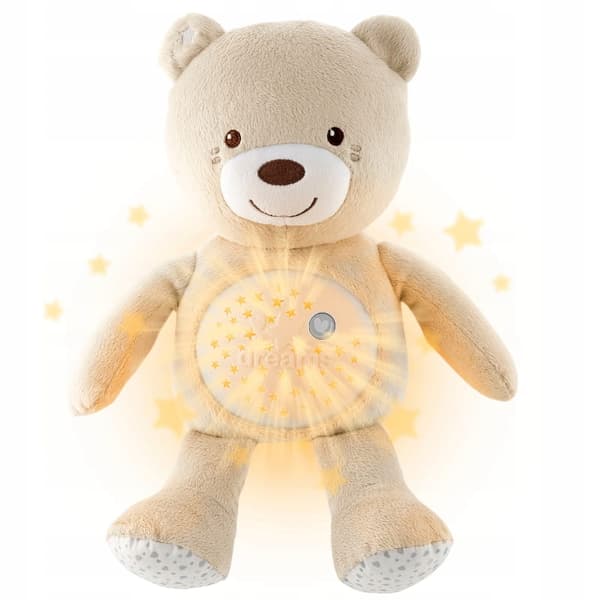 CHICCO PROJEKTOR NATLAMPE BAMSE MED PROJEKTOR 3I1 + VUGGEVISER