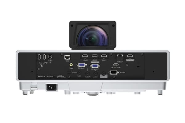 Epson EB-800F ultra-short throw-projektor med 5000 lumen, Full HD och briljant färgåtergivning för digital skyltning