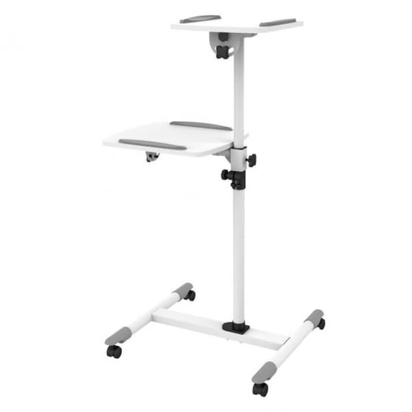 Techly Universal Trolley til Notebook/Projektor, Hvid ICA-TB TPM-6