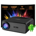Miniatyrbild 1 av 2: Projektor, Full HD 1080P Uppl�sning, 3D-Kapacitet, Androidprojektor