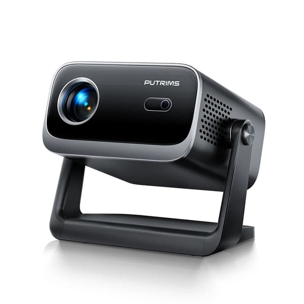 Mini projektor, 18000 lumen lysstyrke, 720P optisk opløsning,som billede, EU stik