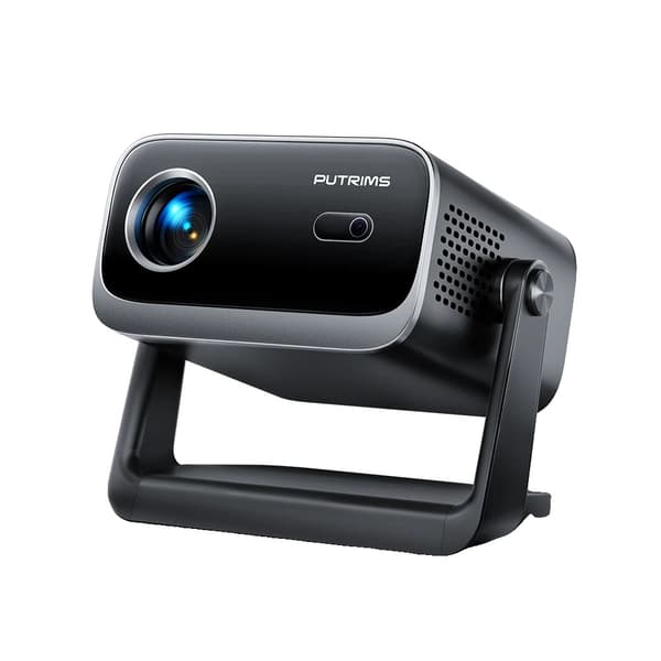 Mini projektor, 18000 lumen lysstyrke, 720P optisk opløsning,som billede, EU stik