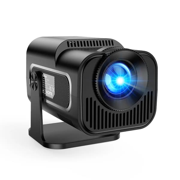1080P-projektor, 320 ANSI-lumen, mini bärbar design,EU-plugg, HY320AA NTV
