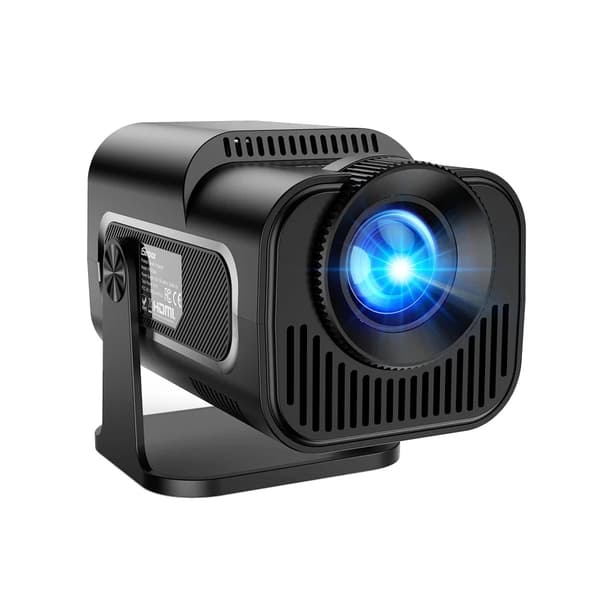 1080P-projektor, 320 ANSI-lumen, mini bärbar design,EU-plugg, HY320AA NTV