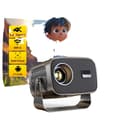 Miniatyrbillede 1 af 4: 4K Android Projektor, 350 ANSI Lumen Lysstyrke, Automatisk Keystone Korrigering, Dual-Band WiFi