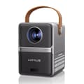 Miniatyrbild 2 av 2: Bärbar projektor, 18000 lumen ljusstyrka, Bluetooth-kompatibilitet,Grå, Eu plugg
