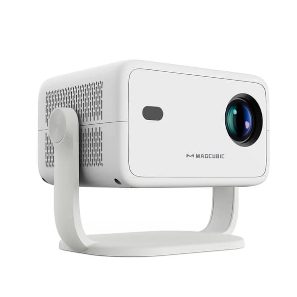 Bärbar Hemprojektor, 650 ANSI Lumen, Automatisk Keystone-korrigering,Eu plugg, Vit