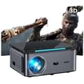 Miniatyrbillede 1 af 4: XIWBSY 25000 Lumen Projektor, 4K Video Kompatibilitet, 1920x1080dpi Opløsning,32G AutoFocus Dolby, EU stik