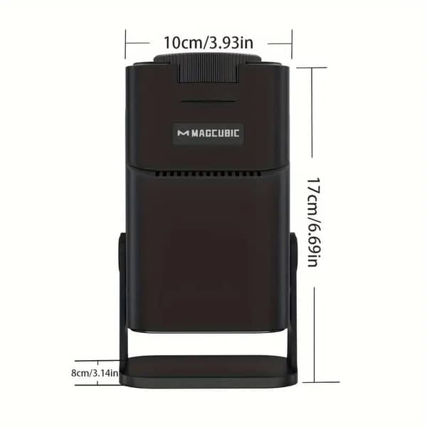 OBOSOE Mini 4K-projektor HY320 – Smart Android 11, 300 ANSI, WiFi 6, Bluetooth 5.0, 180° drejelig