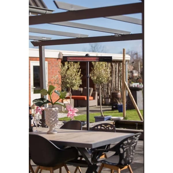 Sunred fritstående varmeapparat Royal Diamond Dark 2500 W sort