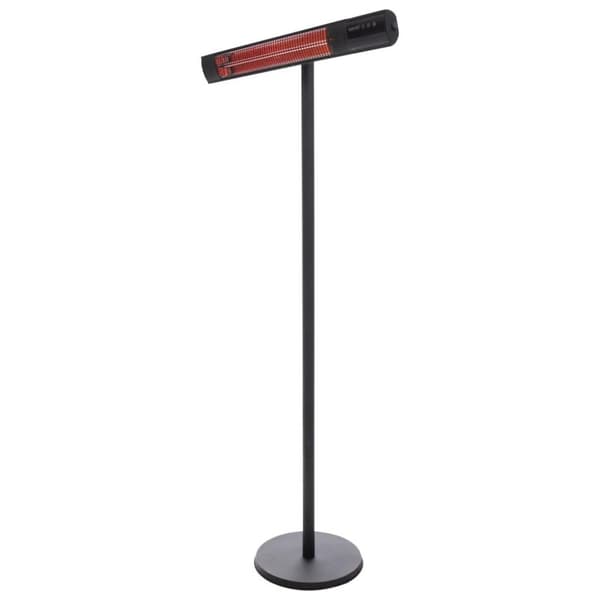 Sunred Stående varmeovn Royal Diamond Dark rose-gullkarbon 2500W svart