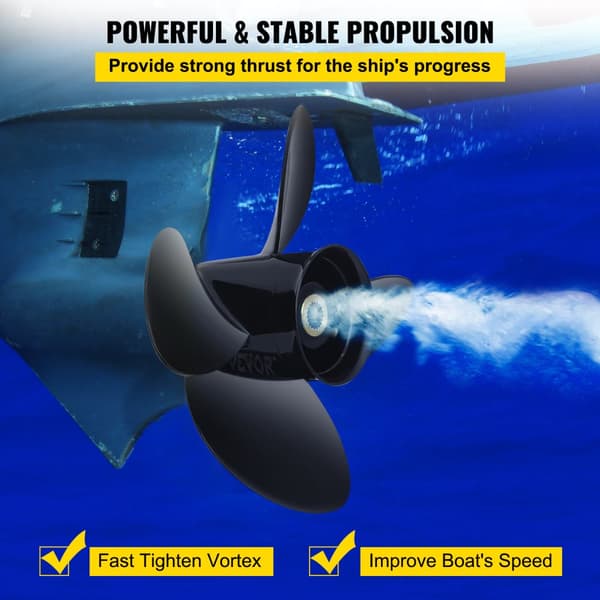 Udendørs propel, 4-bladet design, aluminium konstruktion