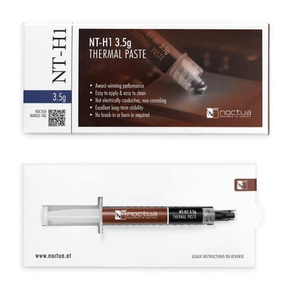 Thermal paste Noctua NT-H1 3.5g, Gray