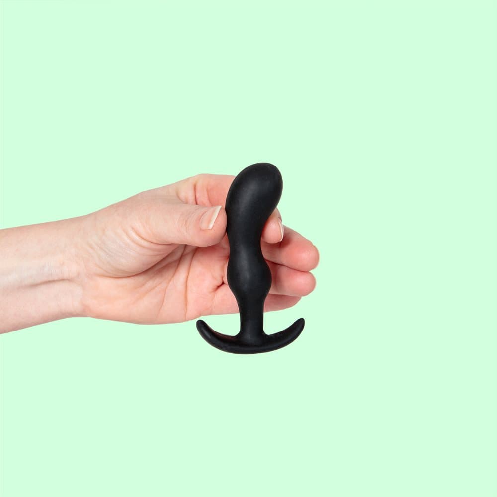 Premium Analplug i Silikone 9 cm