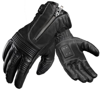ATA HARLEY BLACK SEMISHORT CUSTOM WATERPROOF LIMITEDMC HANDSKAR