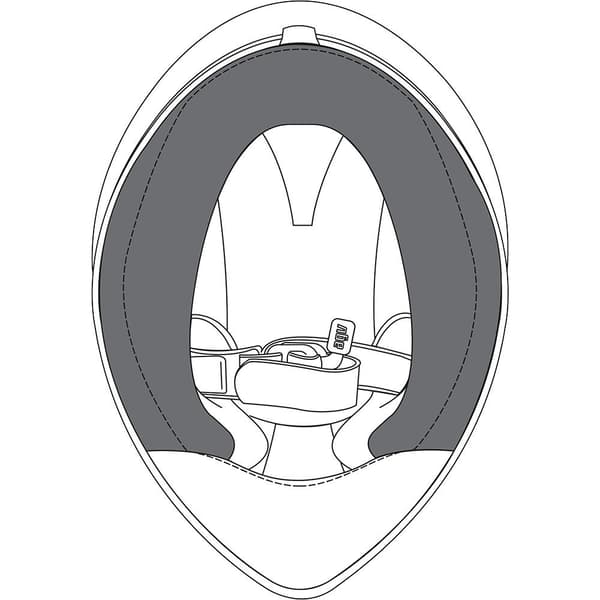 Agv Outlet Veloce S Cheek Pads Sort XL