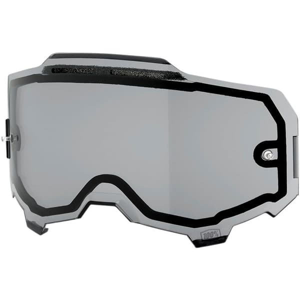 100percent Objektiv Armega Vented Dual Pane Grå Smoke