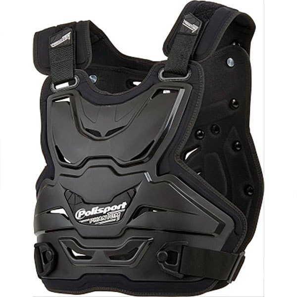 Polisport Off Road Beskyttelse Vest Phantom Lite Sort