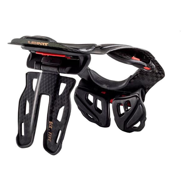 Leatt Beskyttende Krave 6.5 Carbon Sort L-XL