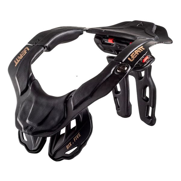 Leatt Beskyttende Krave 6.5 Carbon Sort L-XL