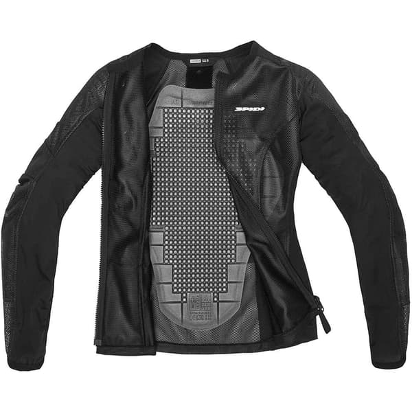 Spidi Kvinna Skyddsjacka Base-1 Armor Svart M