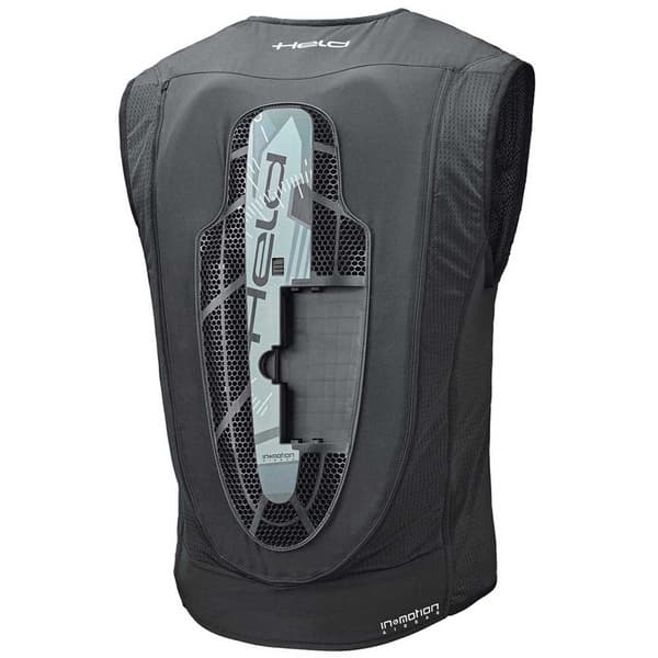 Held Evest Clip-in Airbag Musta 2XL