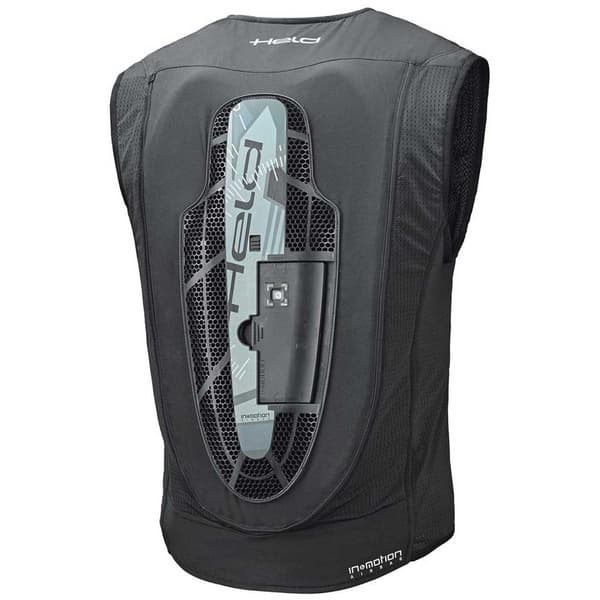 Held Evest Clip-in Airbag Musta 2XL