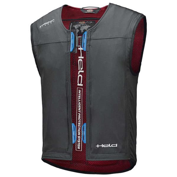 Held Evest Clip-in Airbag Musta 2XL