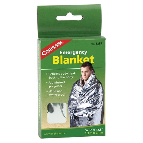 räddningsfilt aluminium, COGHLANS EMERGENCY BLANKET 8235 1 st
