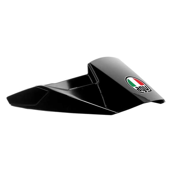 Agv Solid Ax9 Peak Short/cover/screws Kit Musta