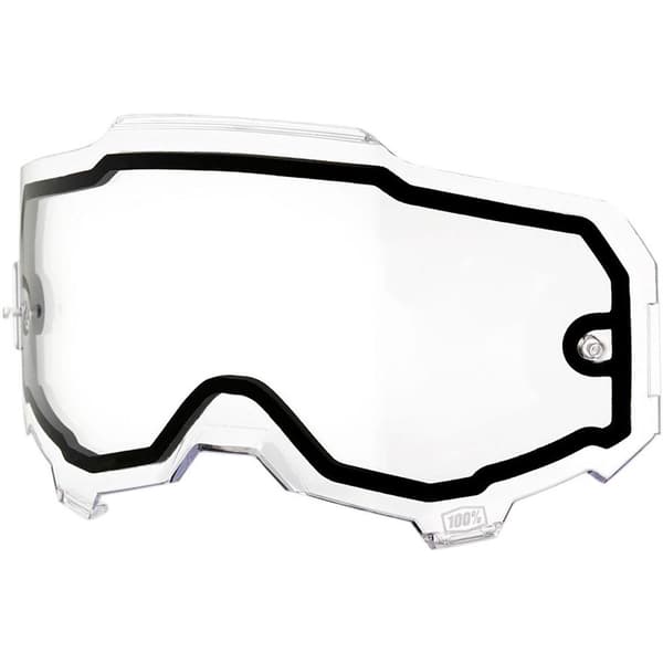 100percent Objektiv Armega Dual Pane Durchsichtig Clear/CAT0