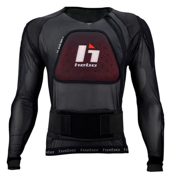 Hebo Långärmad Skyddsjacka Defender Pro Belt Svart XL-2XL