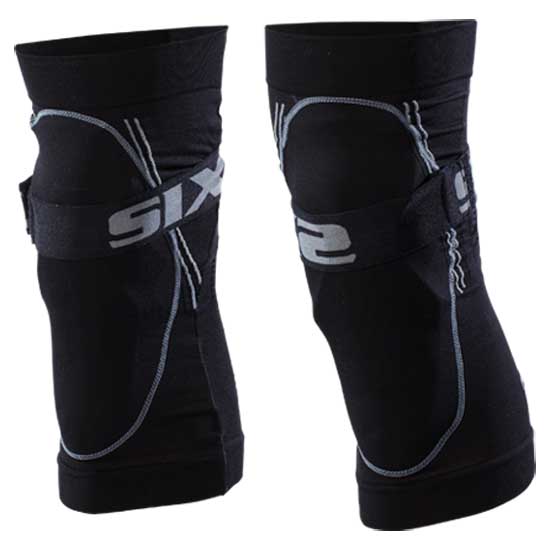 Sixs Polvisuojat Pro Tech Kneepads Protections Musta S-M