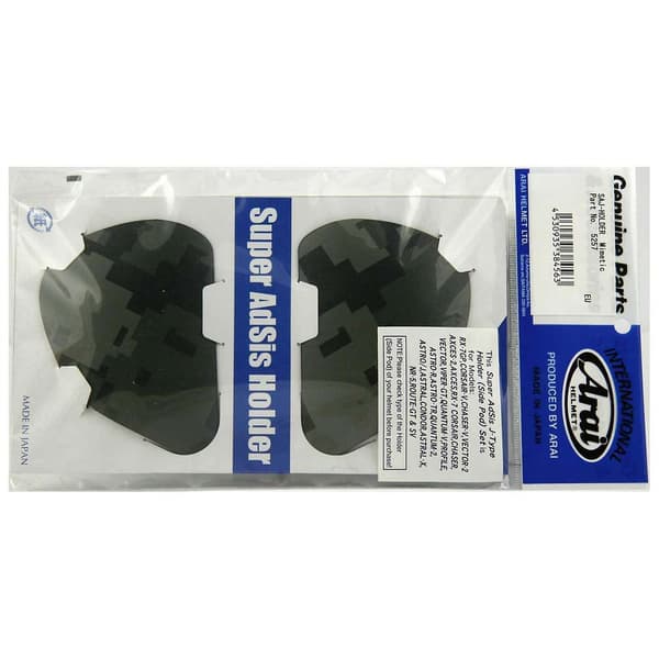 Arai Sidoplattor Superadsis Sz-ram-4 Svart